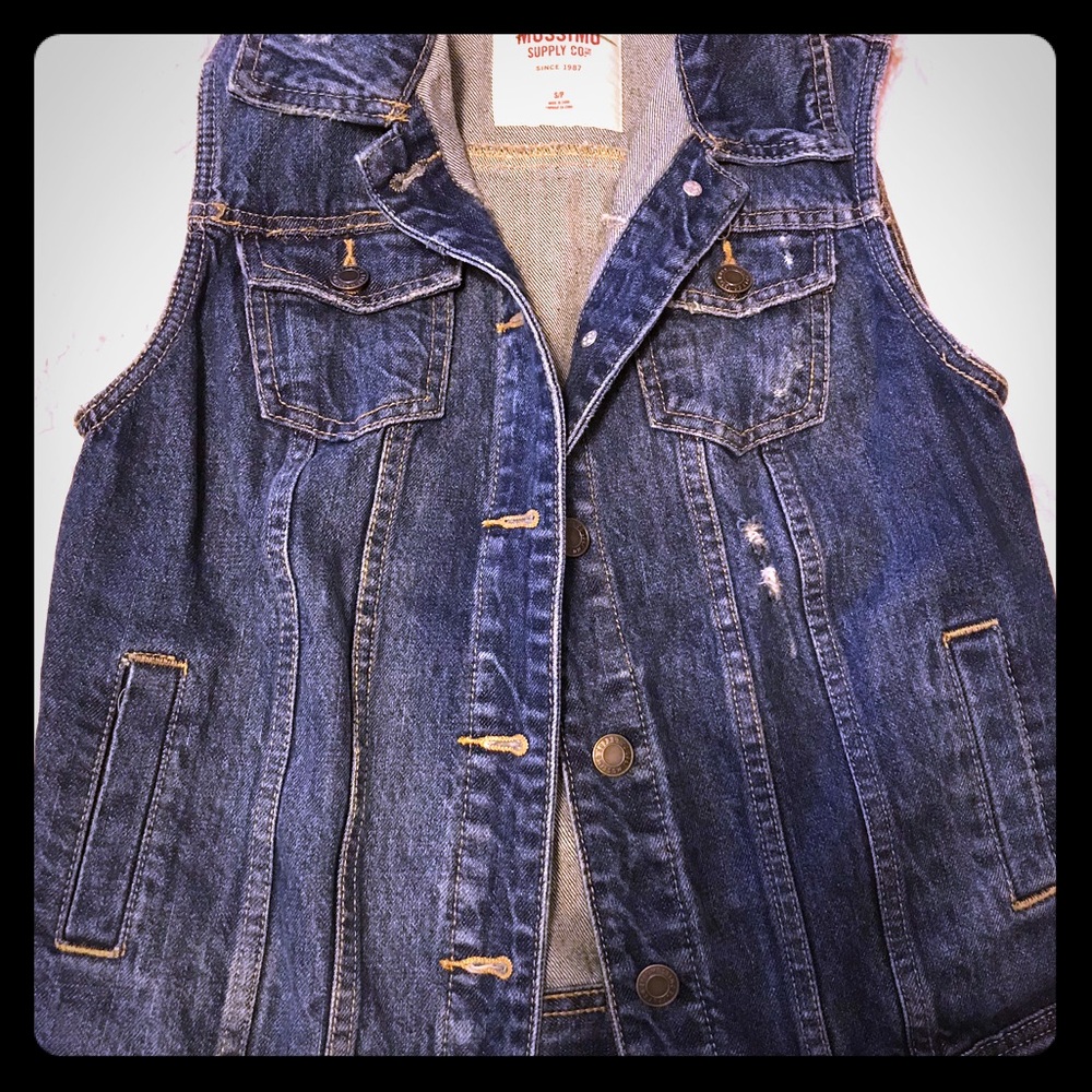 Jean Vest size small.